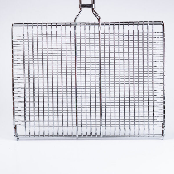 Решетка для гриля 40*30 см з нержавіючої сталі_HP453RESH_Milantium_4