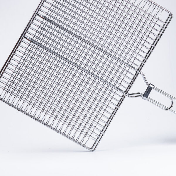 Решетка для гриля 40*30 см з нержавіючої сталі_HP453RESH_Milantium_6
