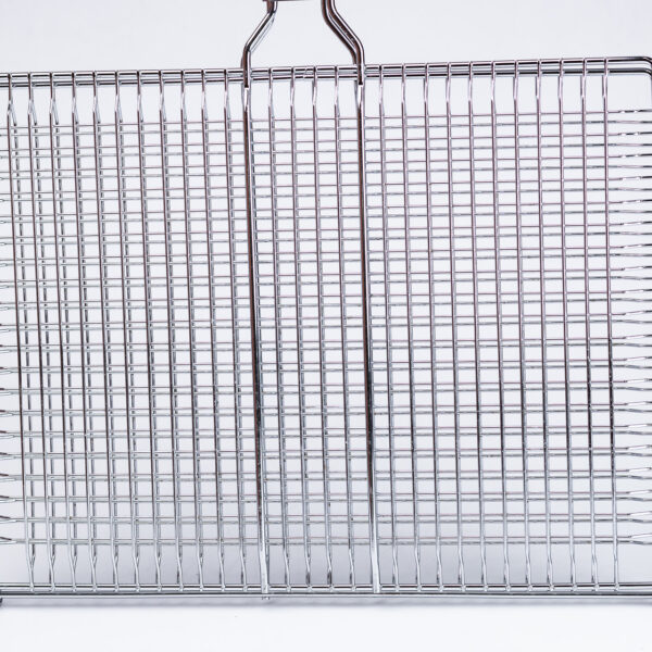 Решетка для гриля 40*30 см з нержавіючої сталі_HP453RESH_Milantium_7