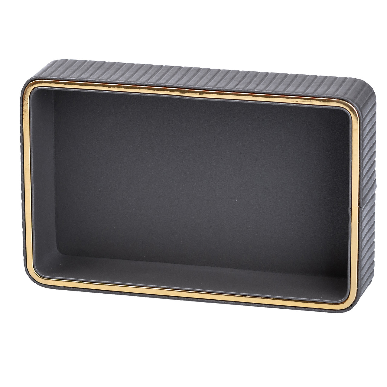 Салфетка на стол из эко-кожи 25 х 15.5 п 5 см Сірий HP9900G_HP9900G_Milantium_5