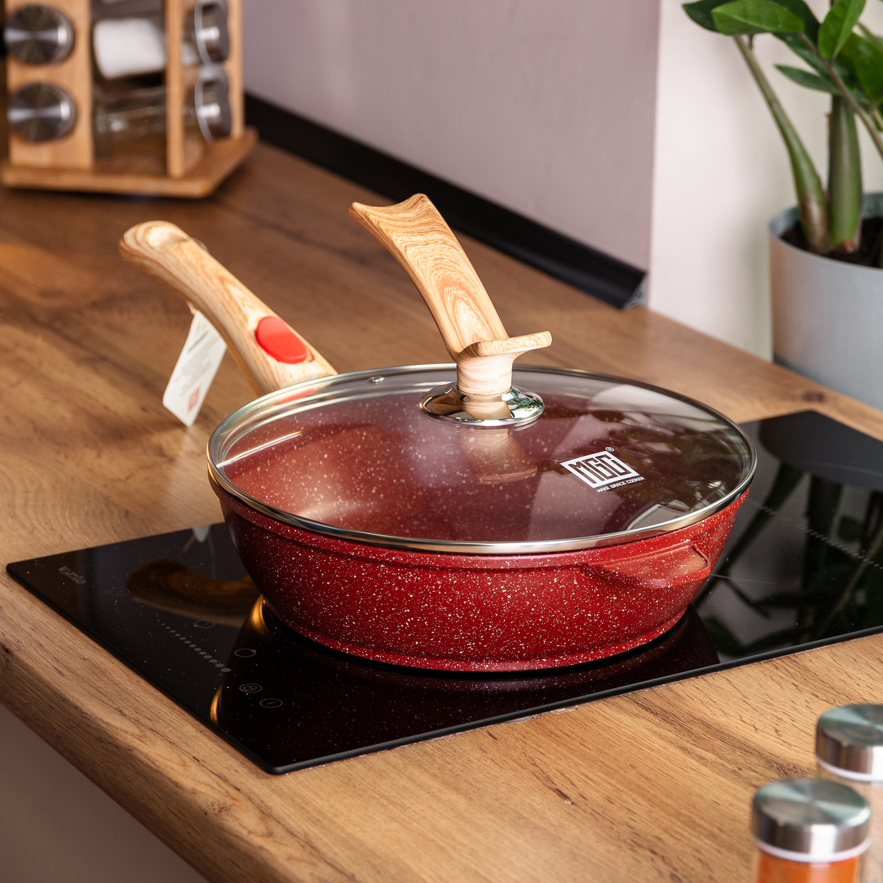 Алюмінієва глибока сковорода (2