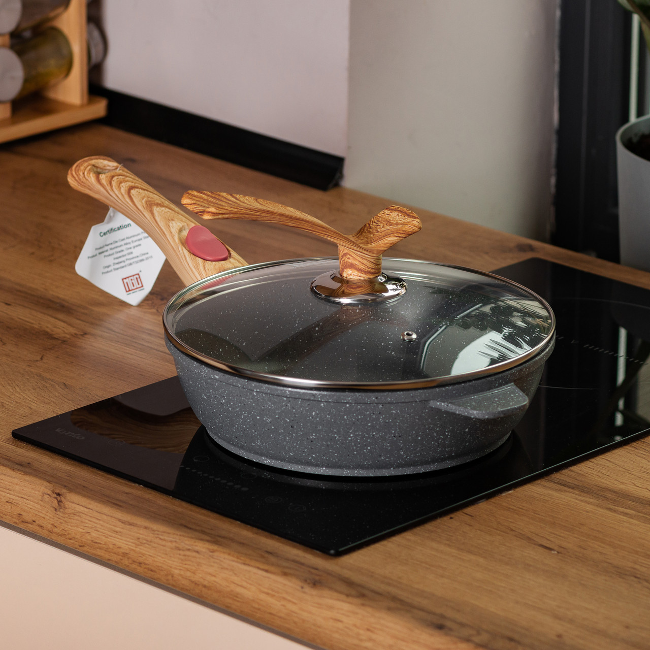 Алюмінієва глибока сковорода (2