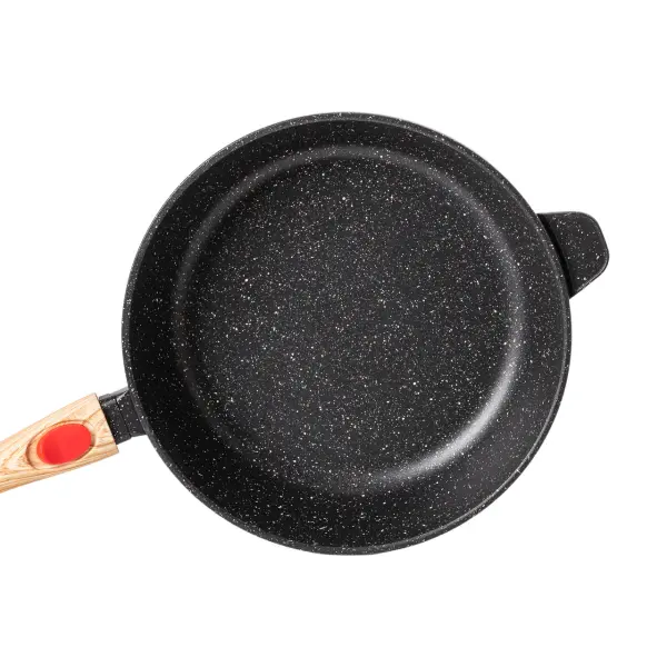 5 л) зі скляною кришкою Ø28 см чорна MGC HP-4-465B_HP-4-465B_Milantium_1
