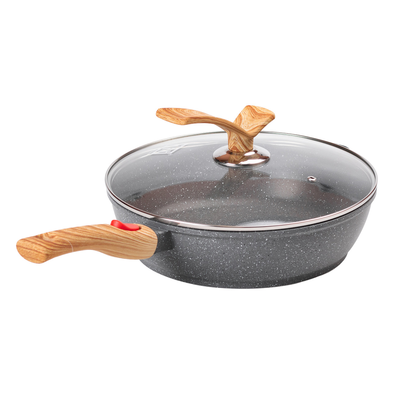 5 л) зі скляною кришкою Ø28 см сіра MGC HP-4-465G_HP-4-465G_Milantium_3