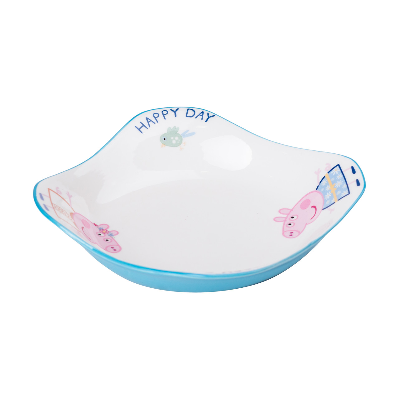 порцелянова глибока глибока квадратна тарілка для дітей 350 мл HP-15-16_HP-15-16_Milantium_2