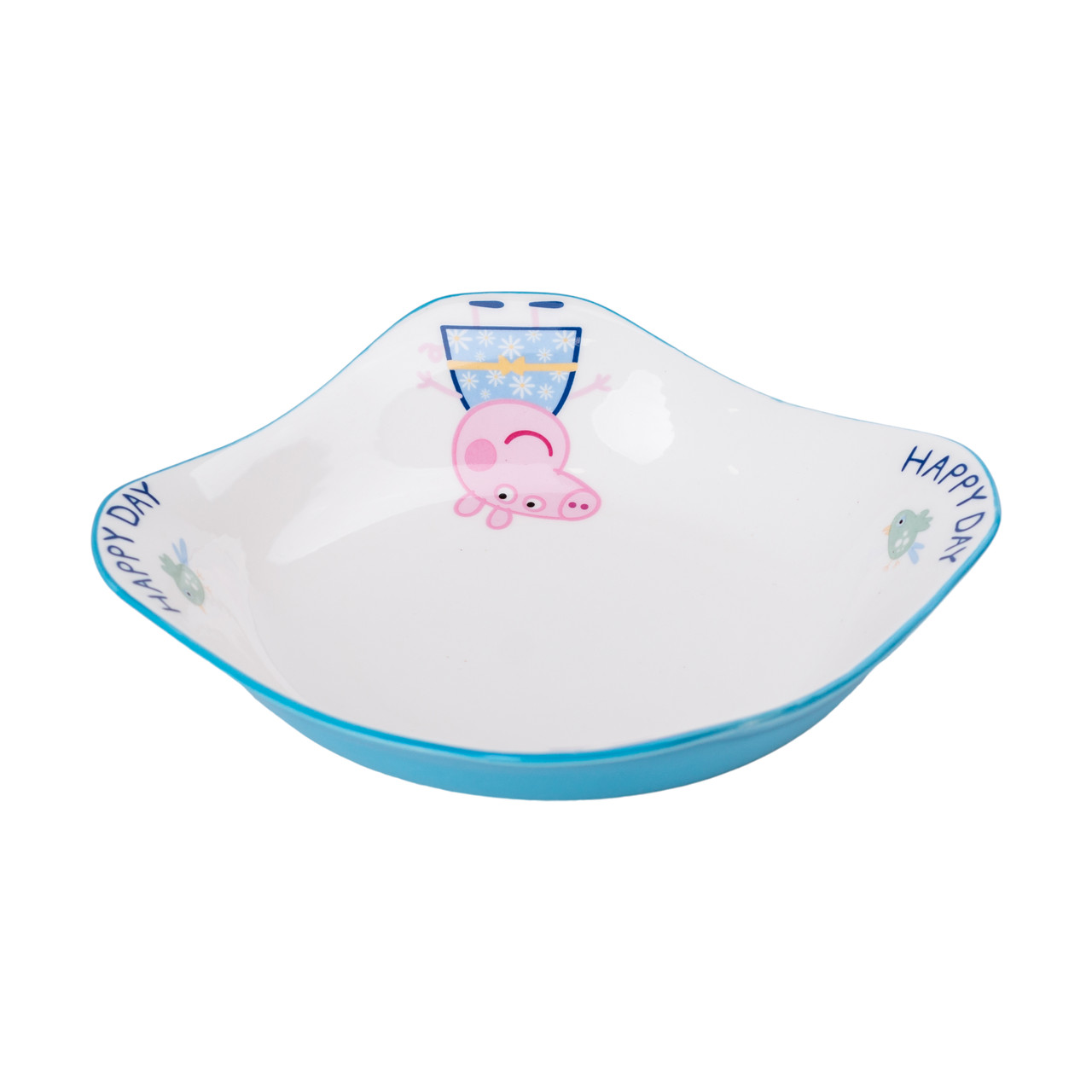 порцелянова глибока глибока квадратна тарілка для дітей 350 мл HP-15-16_HP-15-16_Milantium_3