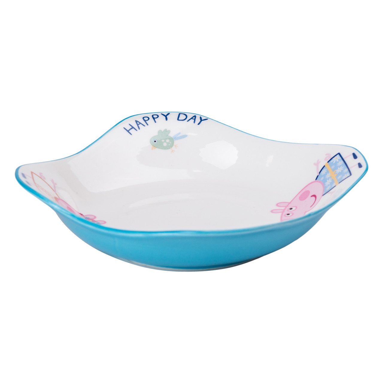 порцелянова глибока глибока квадратна тарілка для дітей 350 мл HP-15-16_HP-15-16_Milantium_5