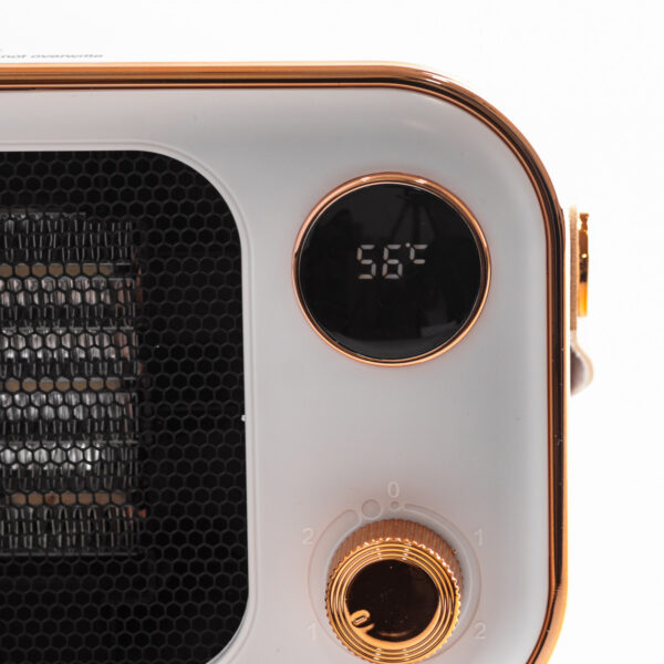 Тепловентилятор SmartX 1200W White обігрівач електричний Білий HPAQL039W_HPAQL039W_Milantium_2