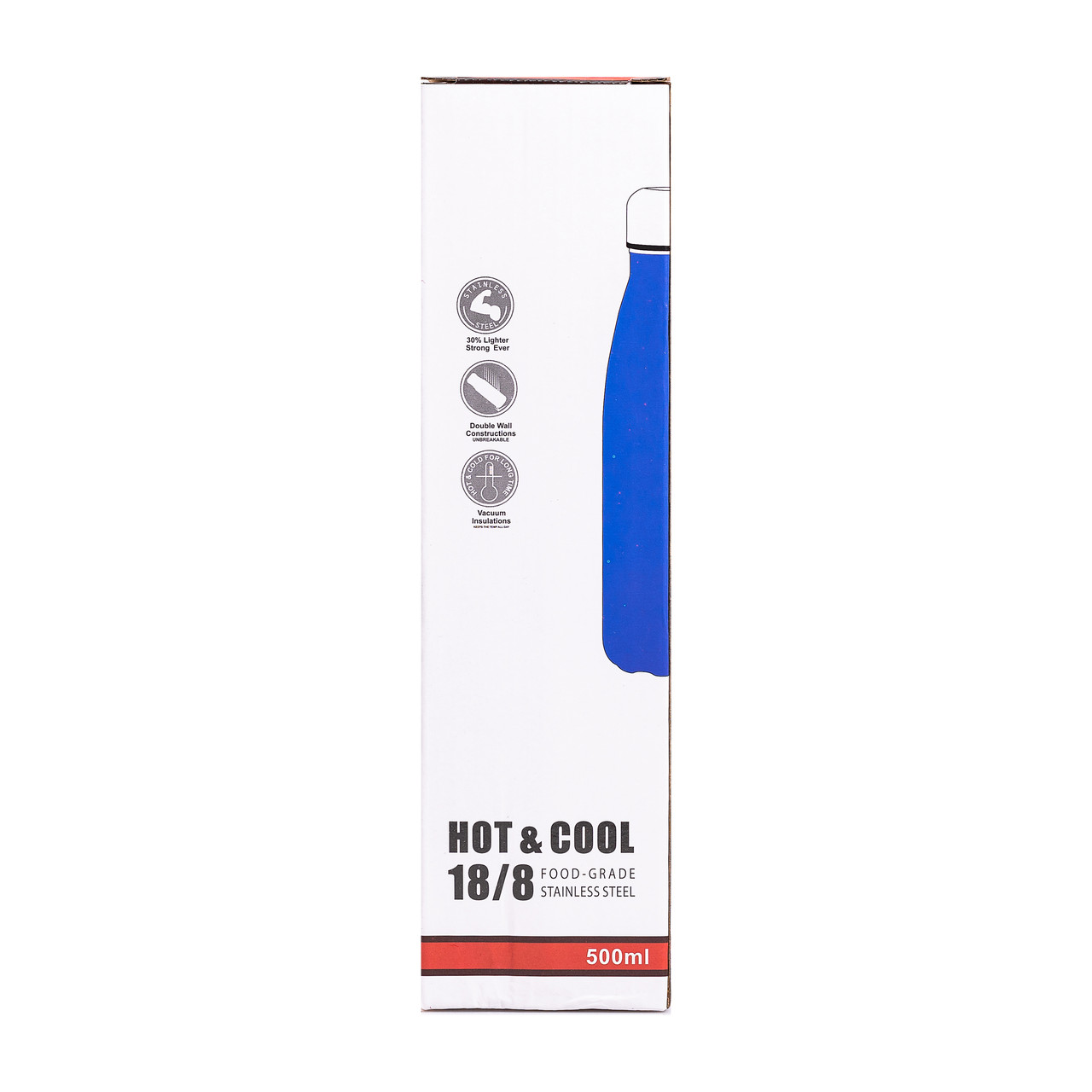 Термопляшка з нержавіючої сталі 500 мл синій металік HP-14-2BLGL_HP-14-2BLGL_Milantium_2