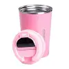 Термочашка Coffee з датчиком температури 380 мл рожева_HPGM5821P_Milantium_3