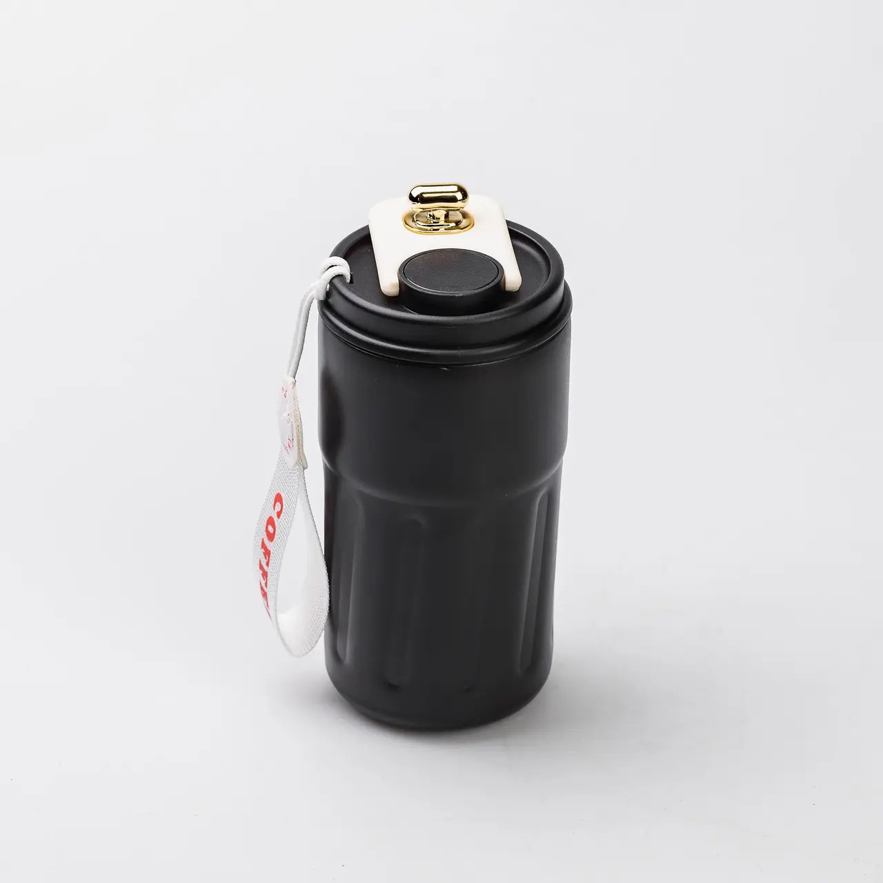 Термочашка Coffee с датчиком температуры 500 ML Black - купить в Украине недорого
