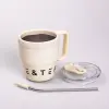 Термочашка Coffee & Tea з трубочкою бежева_HP-14-23BE_Milantium_3