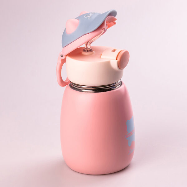 Термос дитячий з поїльником 500ml термос Рожевий_HPGM8860P_Milantium_4