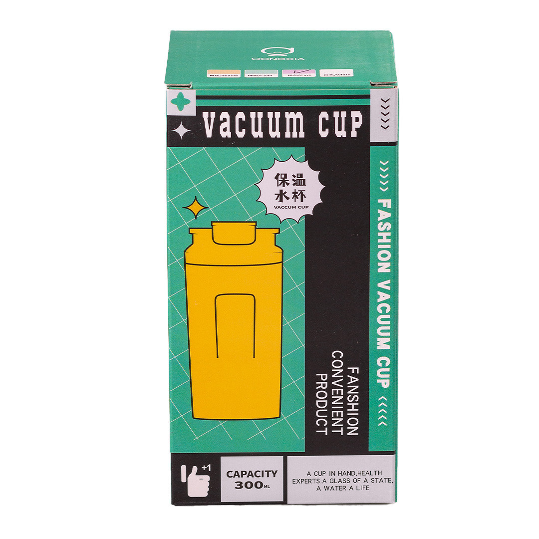 Термокружка з трубочкою з нержавіючої сталі 300 мл Білий_HP155W_Milantium_3