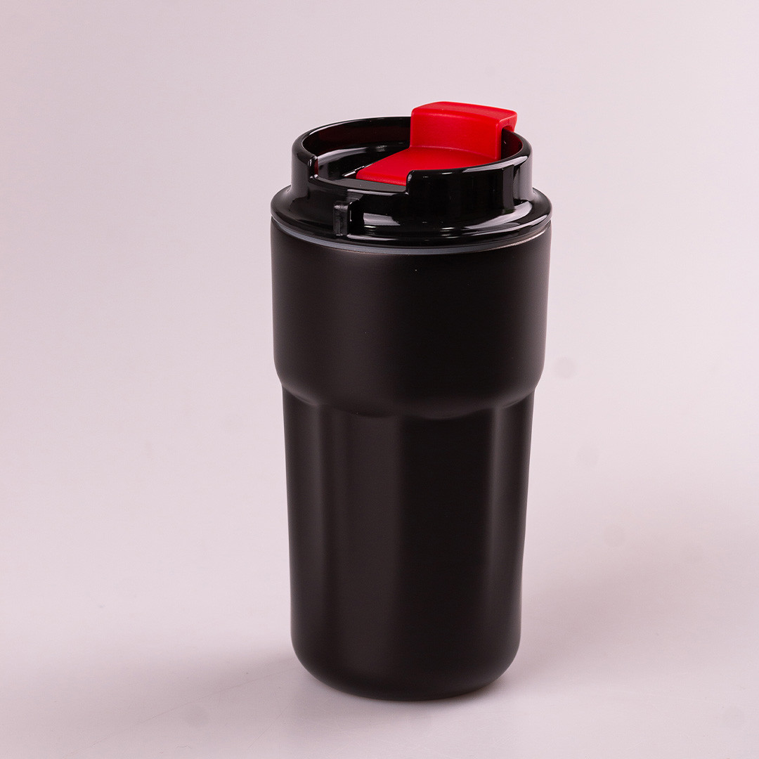 Термокружка з нержавіючої сталі 450 мл Чорний_HP153B_Milantium_2