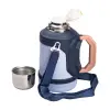 Термос Vacuum Cup 1.5 літра з ремінцем і складною ручкою темно-синій HP-14-21BL_HP-14-21BL_Milantium_5