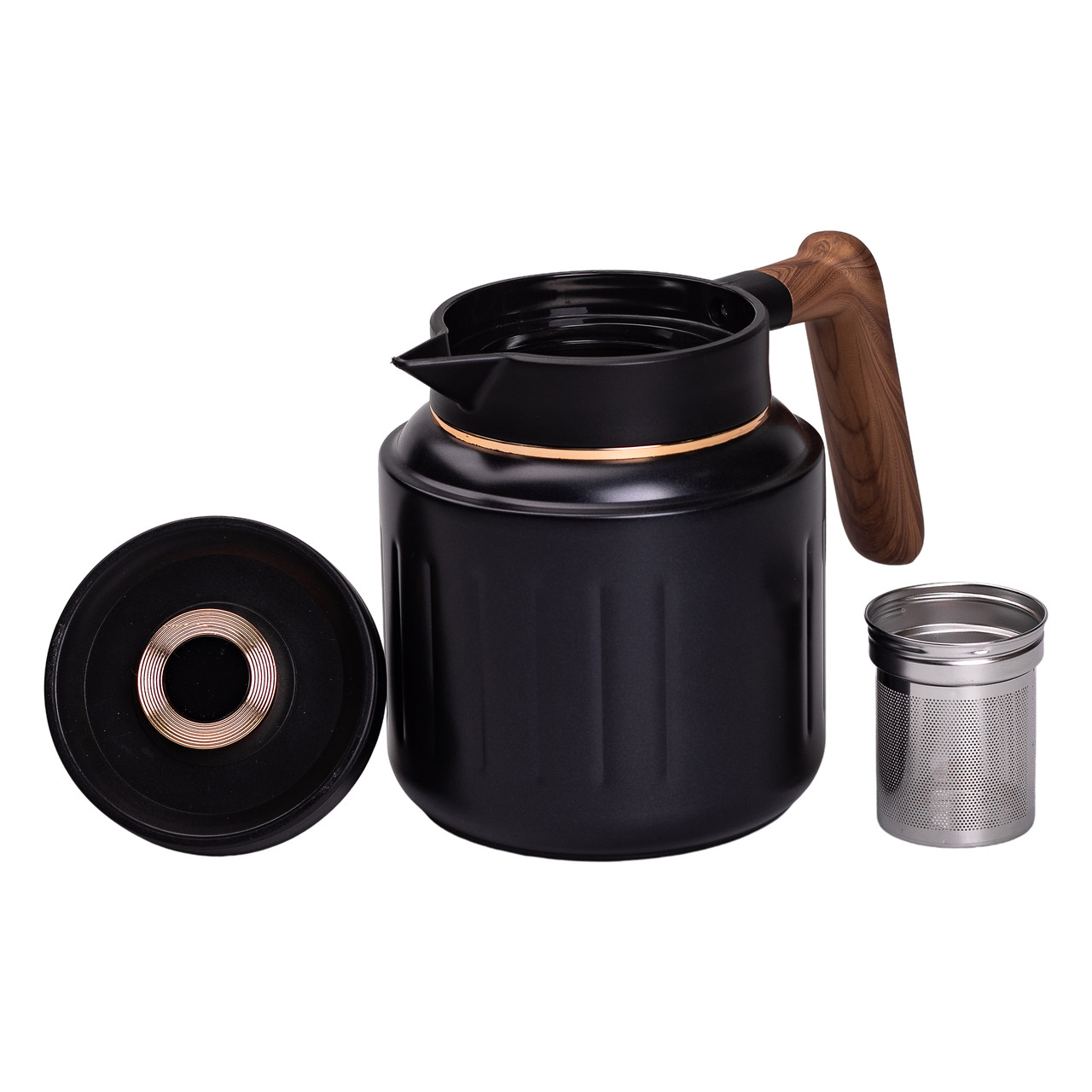 Чайник термоса с индикатором температуры и заварным кремом 1 л чорний HP-14-51B_HP-14-51B_Milantium_5