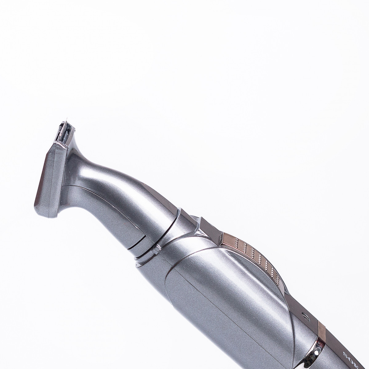 Тример для носа і вух Sokany SK-316 акумуляторний з насадками і USB Сірий_SK316G_Milantium_3