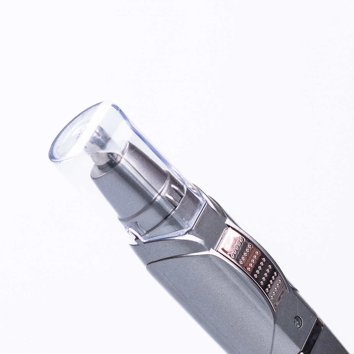 Тример для носа і вух Sokany SK-316 акумуляторний з насадками і USB Сірий_SK316G_Milantium_4