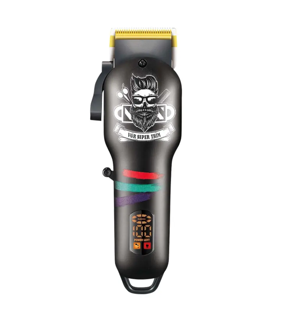 Тример для бороди і волосся VGR V-699B акумуляторний USB зарядка чорний – купити в Україні недорого