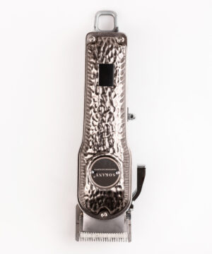 Машинка для стрижки Sokany SK-LF-9976 акумуляторна з 4 насадками та USB срібло_SKLF9976_Milantium_1