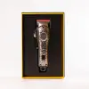 Машинка для стрижки Sokany SK-LF-9976 акумуляторна з 4 насадками та USB срібло_SKLF9976_Milantium_5