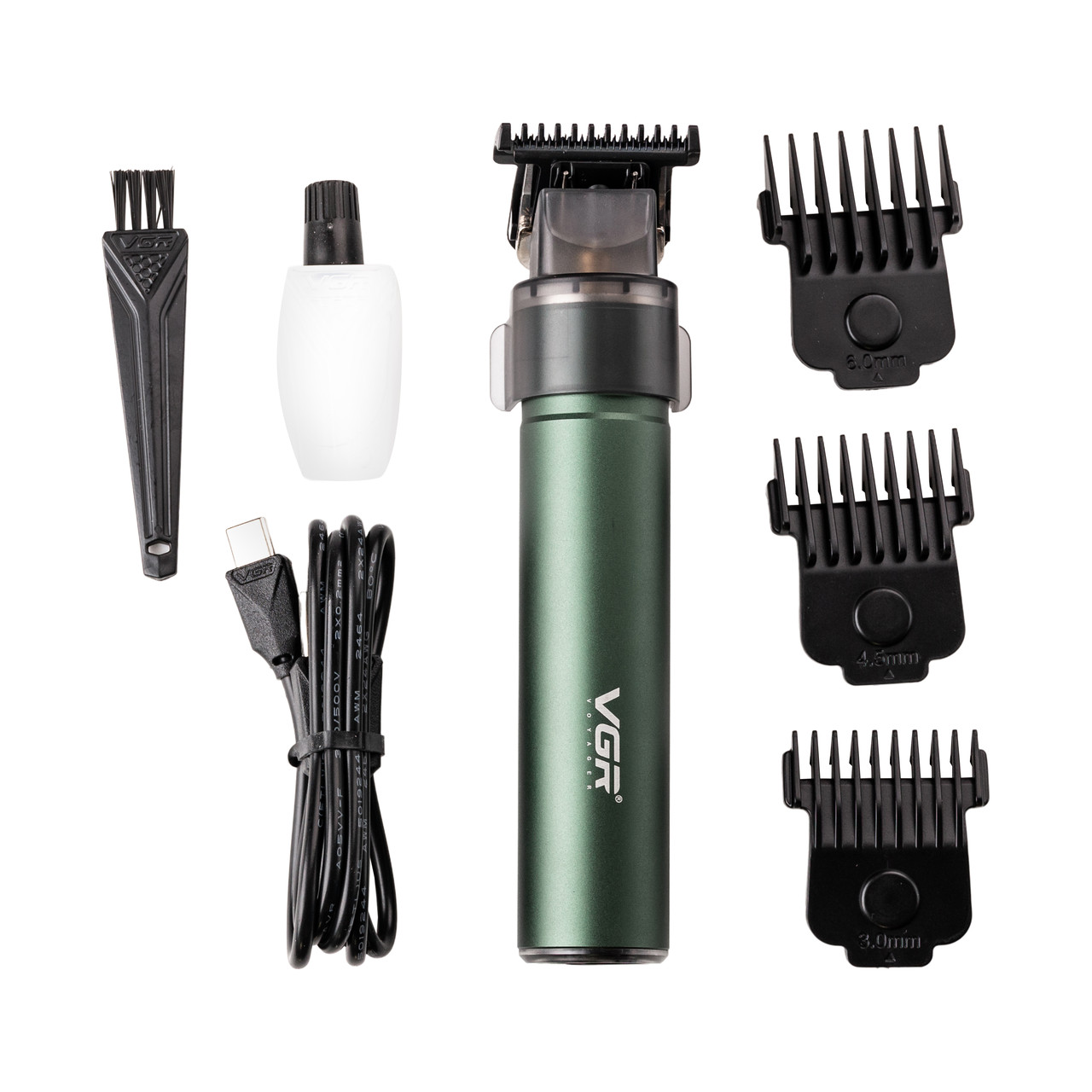 Тример для стрижки VGR HP-V-186 професійний зелений_HP-V-186_Milantium_7