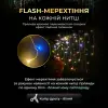 Вулична гірлянда бахрома 25 (м) 405 led світлодіодів зовнішня мультиколор білий дріт_25MWML_Milantium_4