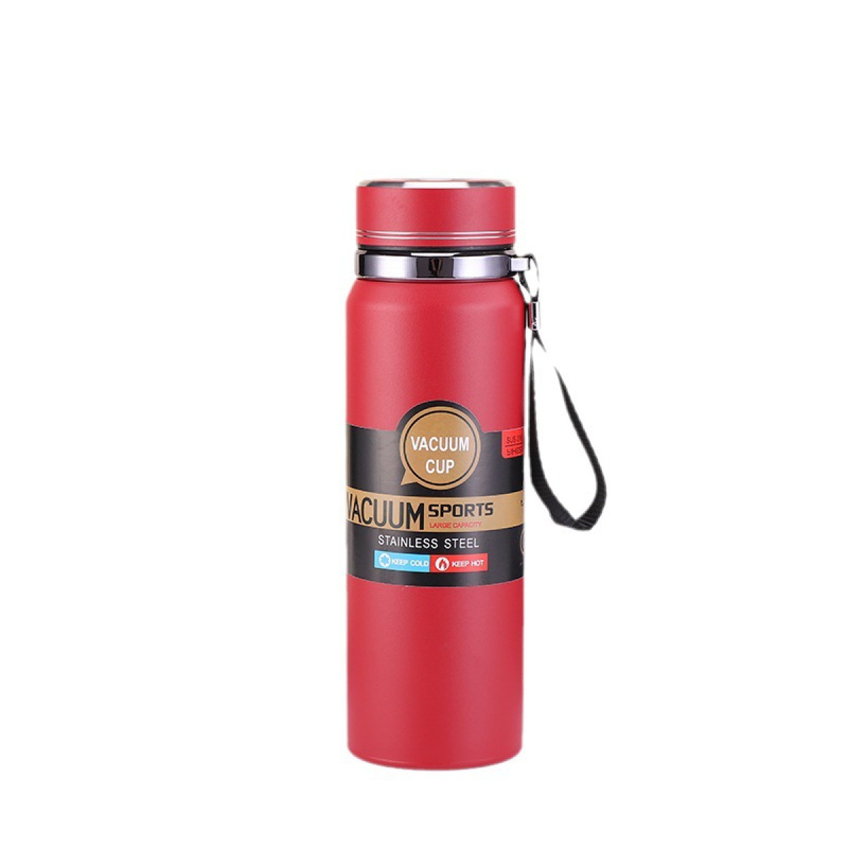 Термос Vacuum Sports з датчиком температури 1 л червоний HP-14-30R_HP-14-30R_Milantium_1