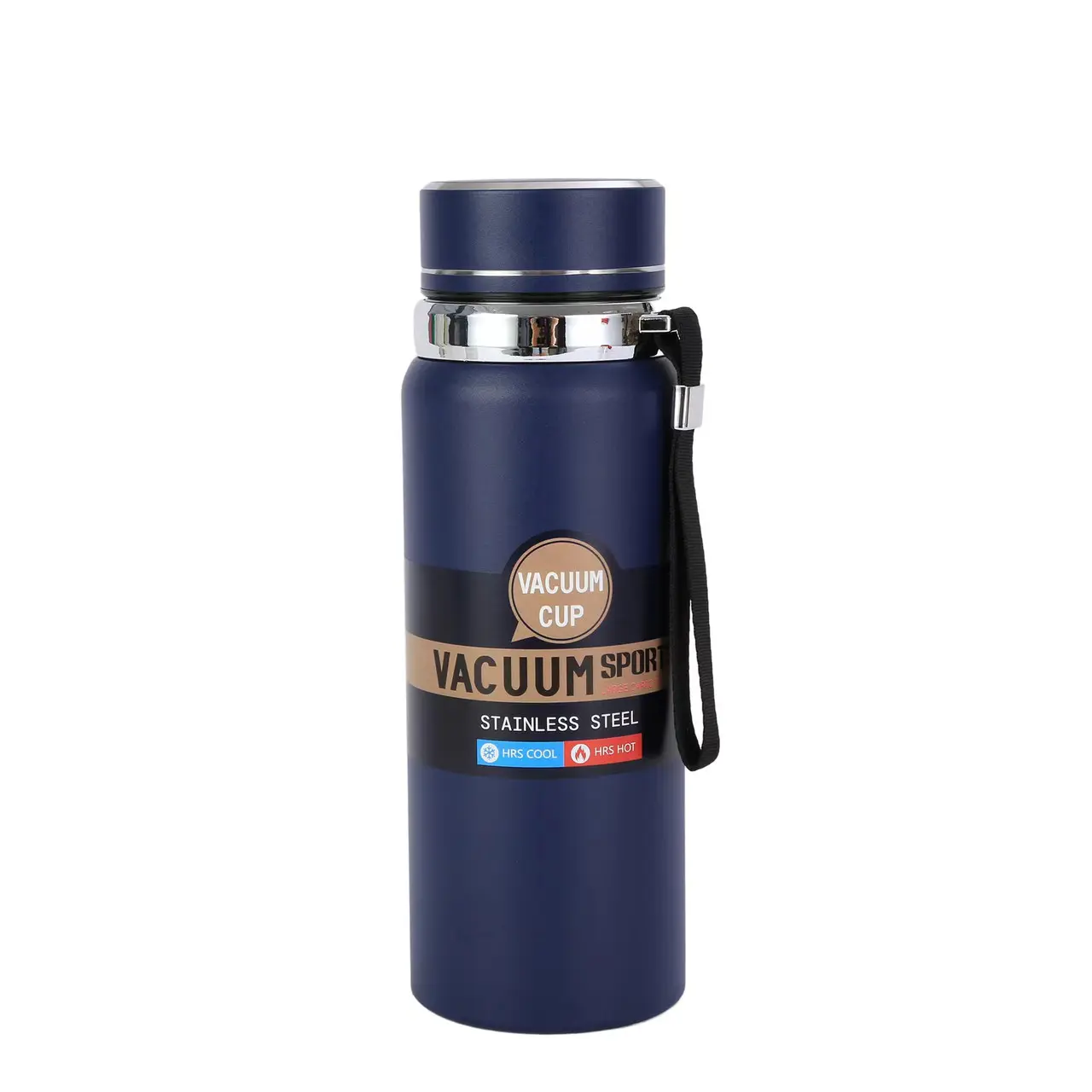 Термос Vacuum Sports з датчиком температури 1 л синій HP-14-30BL – купити в Україні недорого