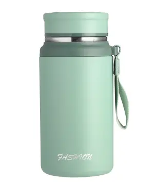 Термос Fashion з датчиком температури 700 мл Оливковий HP-14-20GR_HP-14-20GR_Milantium_1