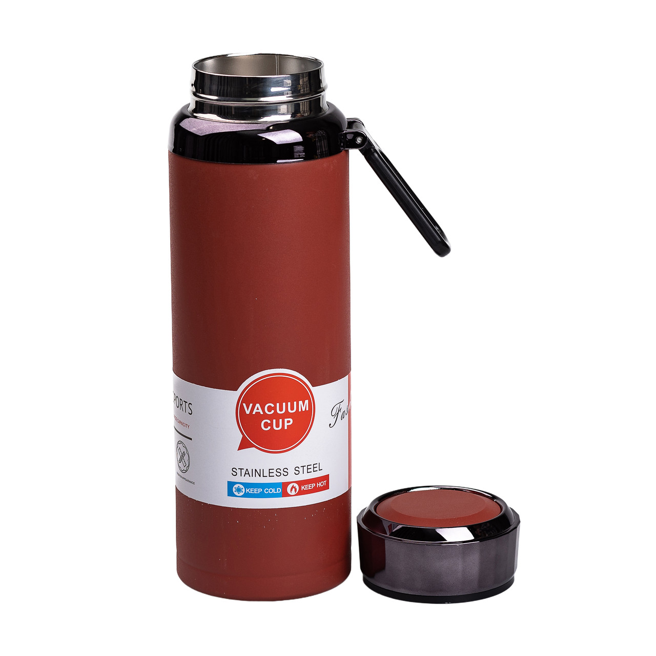 Термос з індикатором температури та широким горлом 1л червоний HP-14-29R_HP-14-29R_Milantium_5