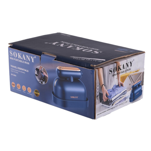 Відпарювач Sokany SK3064NB 1000W синій_SK3064NB_Milantium_3