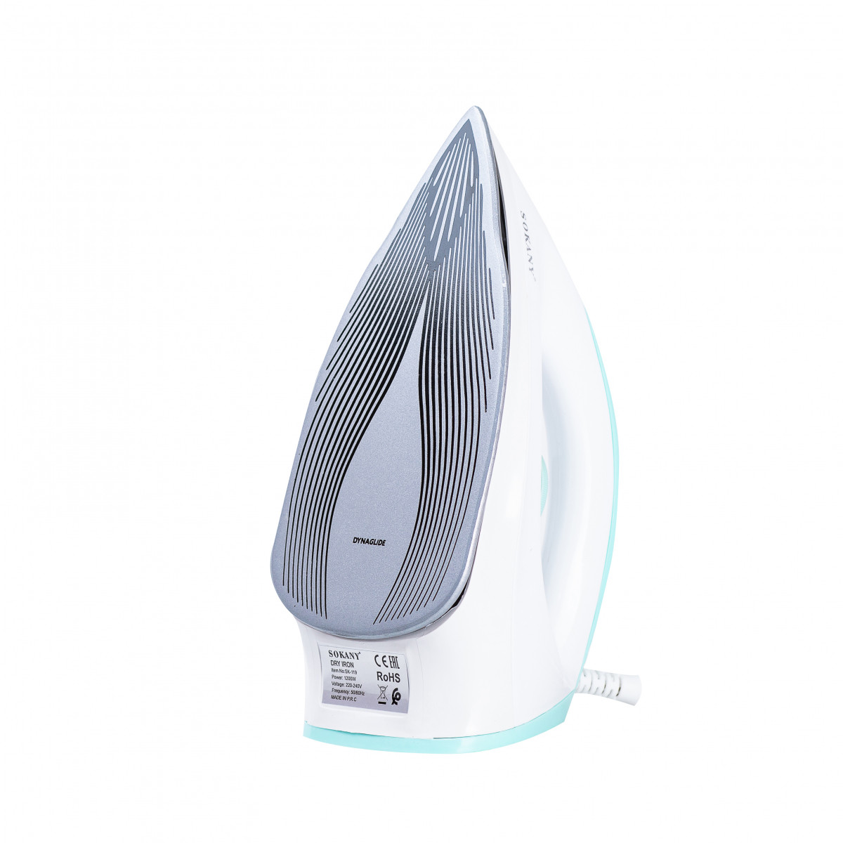 Праска Sokany SK-119 1200W з парогенератором Зелений_SK119GR_Milantium_1