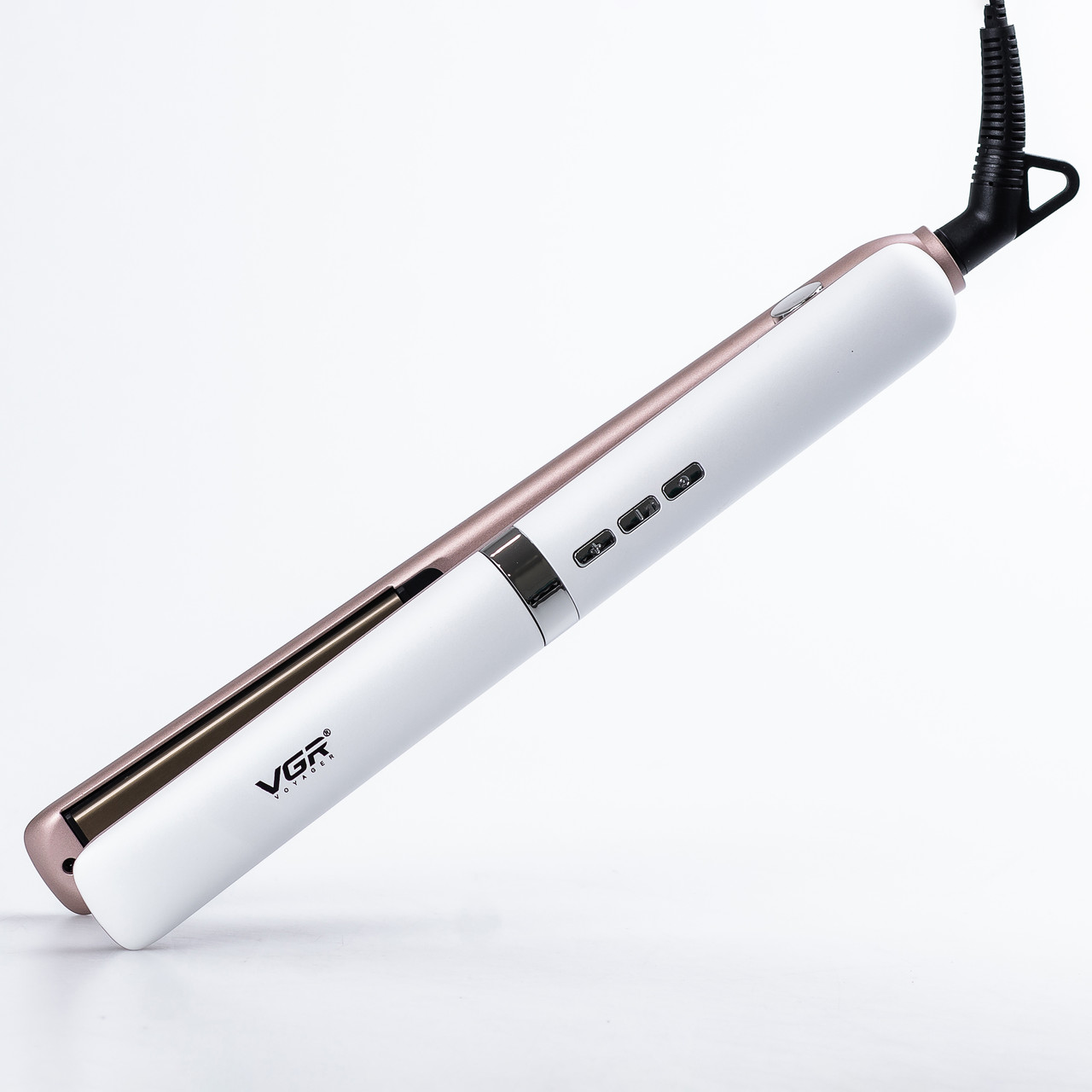 Випрямляч для волосся VGR V-522 професійний з терморегулятором білий_V522W_Milantium_2