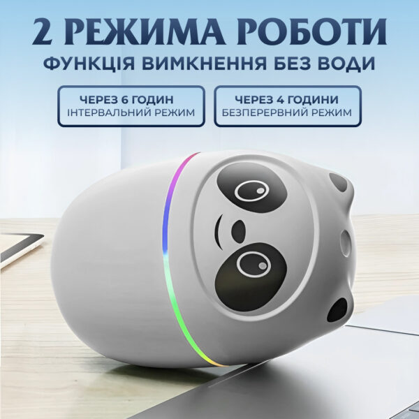 Зволожувач повітря A10 3-in-1 220ml Панда рожевий_HPBH15054P_Milantium_4