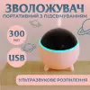 Зволожувач повітря для дому портативний 300 мл Рожевий_HPBH16985P_Milantium_1