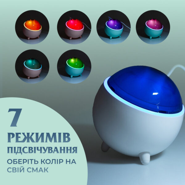 Зволожувач повітря для дому портативний 300 мл Зелений_HPBH16985GR_Milantium_5