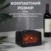 Зволожувач повітря Камін 300 мл чорний_HPLN001G_Milantium_3