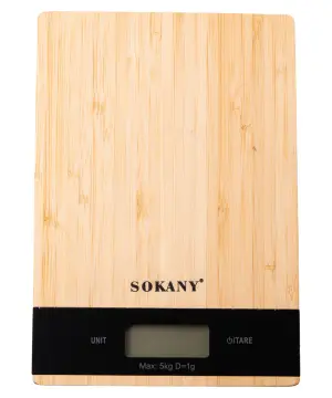 Кухонні ваги Sokany SK-19025 електронні до 5 кг_SK-19025_Milantium_1