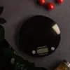 Кухонні ваги круглі Sokany SK-19023B електронні до 5 кг чорні_SK-19023B_Milantium_4