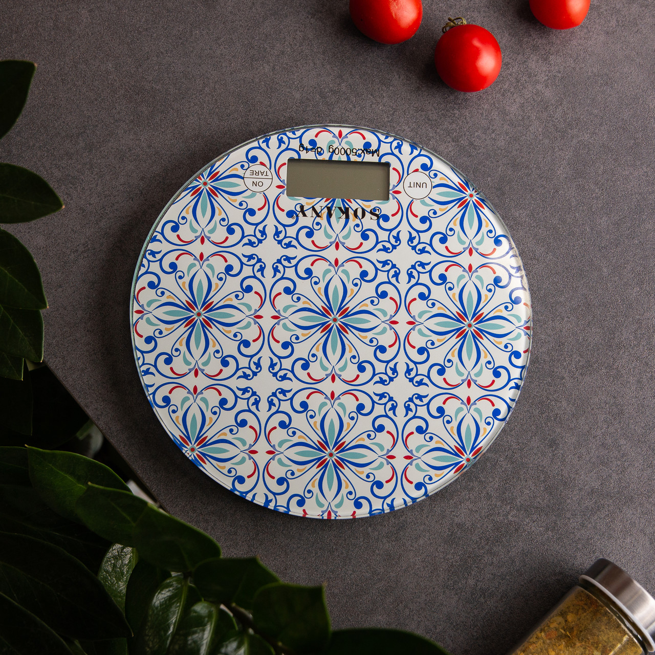 Кухонные весы Sokany SK-19023BL электронные 5 кг_SK-19023BL_Milantium_4