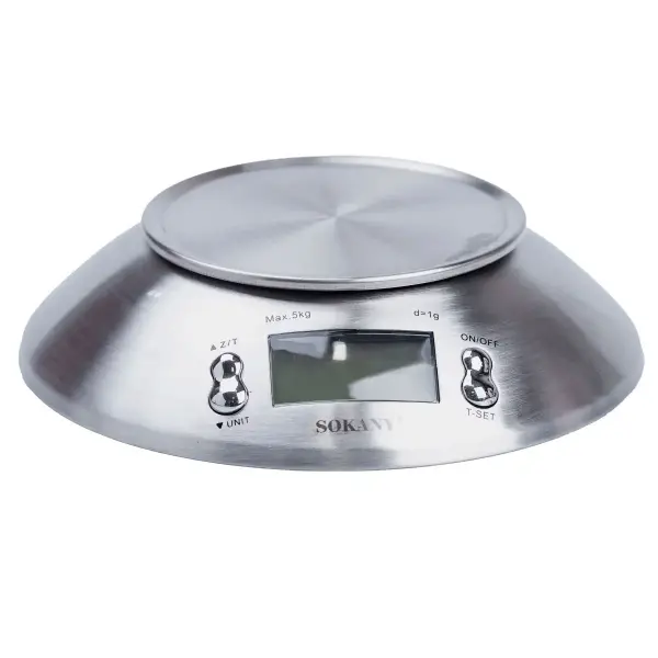 Ваги кухонні Sokany SK1204 електронні 5 кг з чашею SK1204_SK1204_Milantium_3