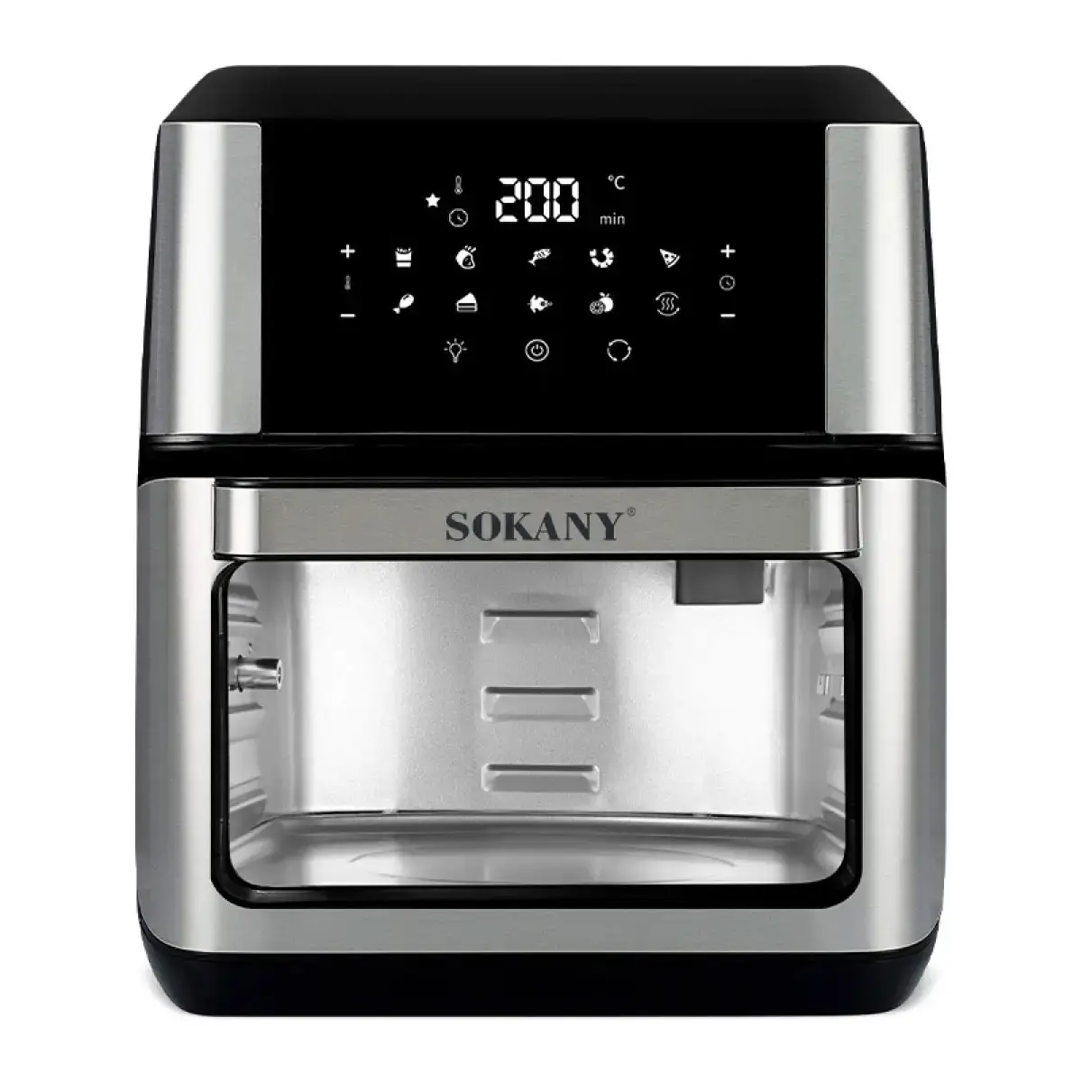 Аэрофритюрница Sokany SK-ZG-8029 на 12 л, 1800Вт - купить недорого в Украине