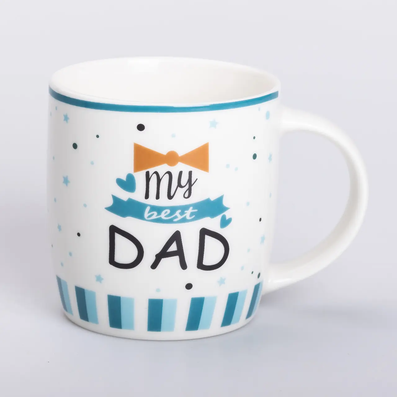 Чашка керамічна з написами 450 (мл) My best dad – купити в Україні недорого