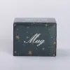 Чашка керамічна із золотим обідком та позолоченою ручкою 320 (мл) Good life Сіра_RX-N231506G_Milantium_4