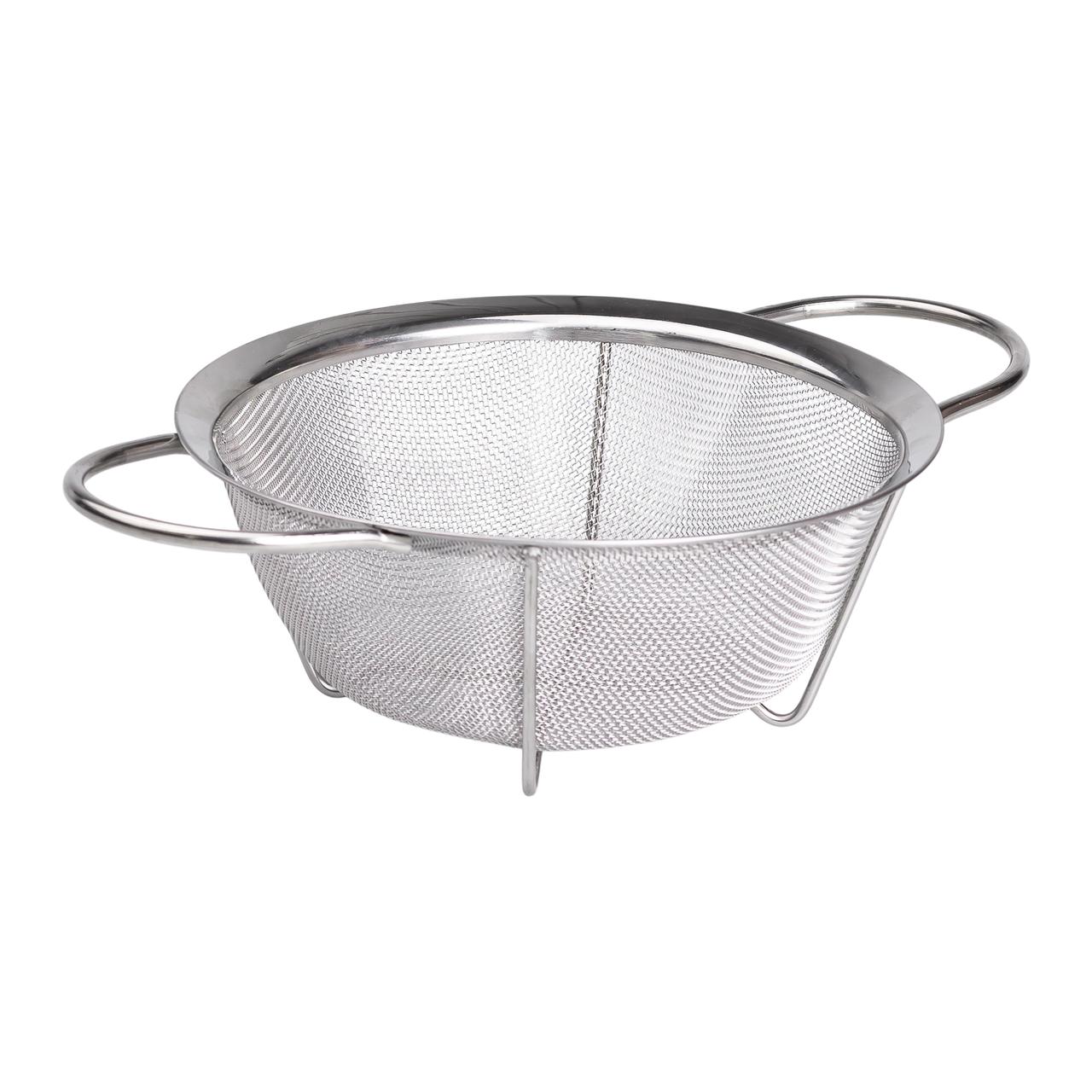 Дуршлаг с двумя ручками 20 см сито для муки из нержавеющей стали_HP-19-2-20CM_Milantium_2