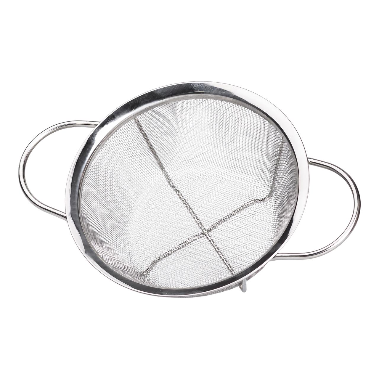 Дуршлаг с двумя ручками 20 см сито для муки из нержавеющей стали_HP-19-2-20CM_Milantium_3