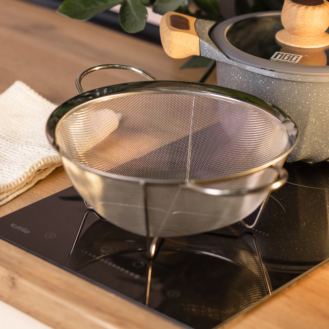 Дуршлаг с двумя ручками 25 см сито для муки из нержавеющей стали_HP-19-2-25CM_Milantium_4