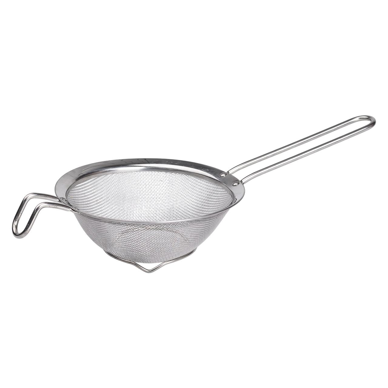 Дуршлаг-сито для муки с ручкой 16 см просеиватель для муки из нержавеющей стали_HP-19-1-16CM_Milantium_3